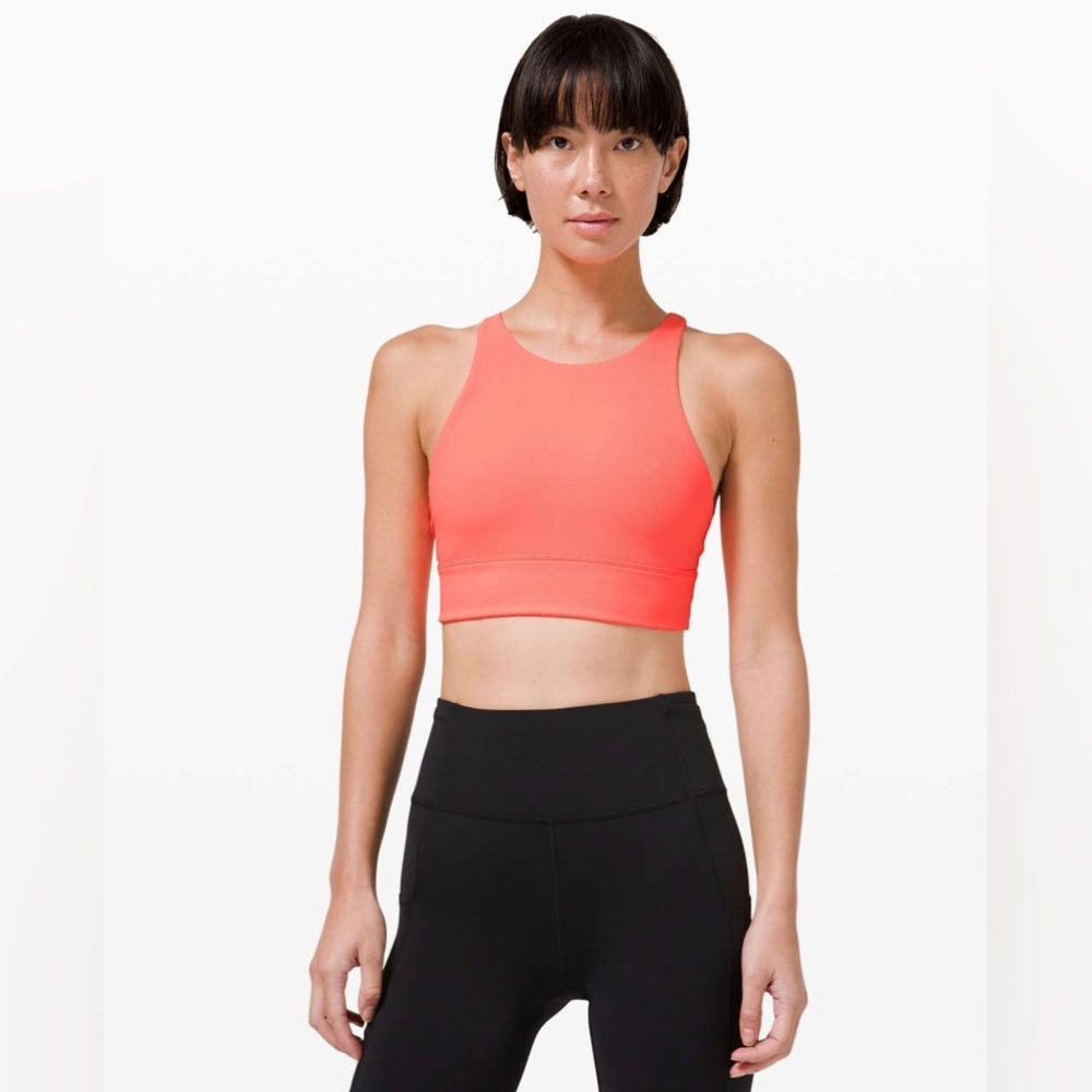 Lululemon Energy Bra in Sunset Sz 6